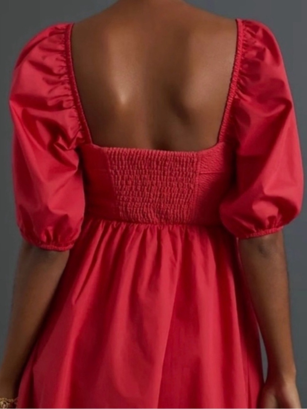NWT Anthropologie Maeve Red Puff
Sleeve BabyDoll Dress Size XS - Picture 2 of 10